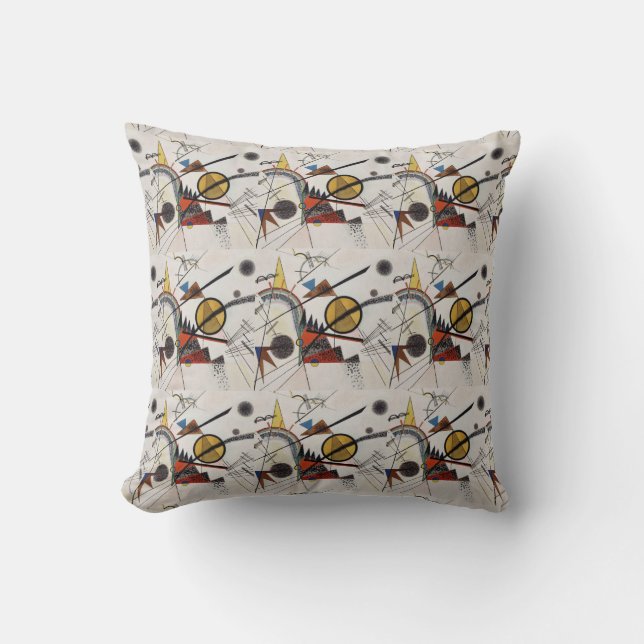 Almofada Kandinsky Abstrato Painting Modern Art Master (Frente)