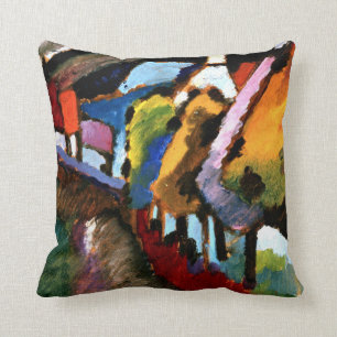 Almofada Kandinsky - Murnau, Castelo e Igreja