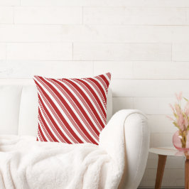 Almofada Kandy Candy Candy Red White de Natal