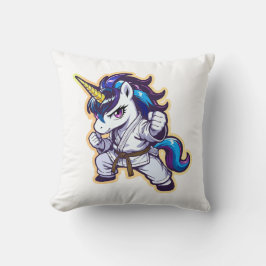 Almofada Karate Unicorn Brown Belt Fighter