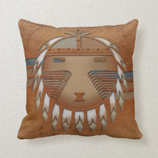 Almofada Katsina (Kachina) Sunface