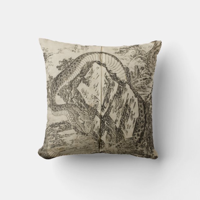 Almofada Katsushika Hokusai art (Frente)