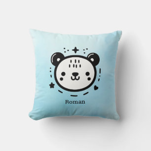 Almofada Kawaii Bonitinho Urso Face - Kawaii - Arte de Linh