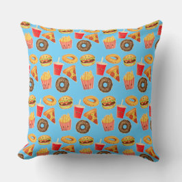 Almofada Kawaii Cute Junk Comida
