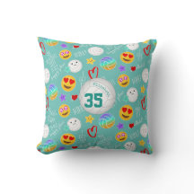 kawaii emoji teal feliz de vôlei