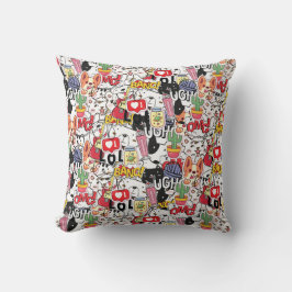 Almofada kawaii funny pet design - cute animal lover