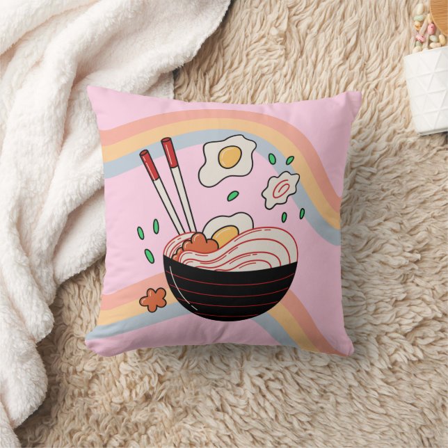 Almofada Kawaii Noodles (Cobertor)