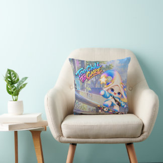 Almofada Kawaii "Too Chill To Care" | Decoração Ac