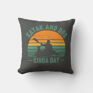 Almofada Kayak e Dog Kinda Day