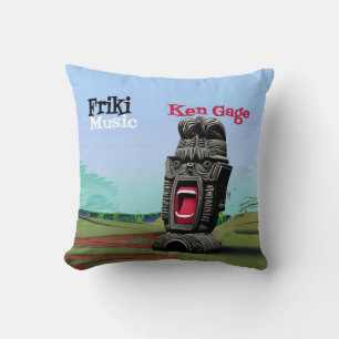 Almofada Ken Oficial Gage Friki Music Album Dublesided