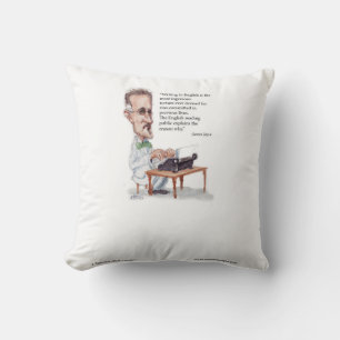 Almofada Kerr/Londres James Joyce e o Inglês são Tortura Ci