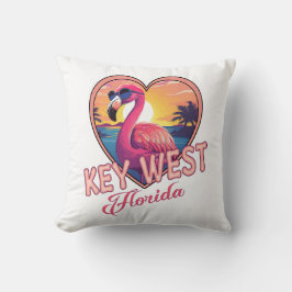 Almofada Key West Florida Flamingo