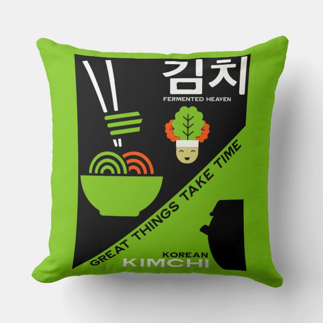 Almofada Kimchi Sul-Coreano (Frente)