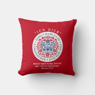 Almofada KING CHARLES III Coronação