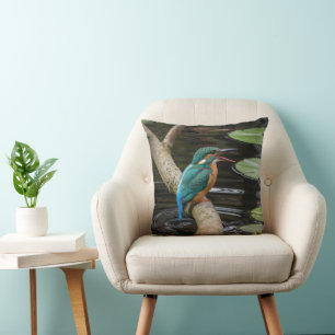 Almofada Kingfisher Bird