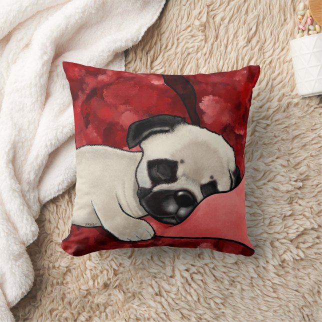 Almofada KiniArt Sleepy Pug (Cobertor)