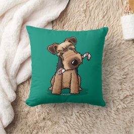 Almofada KiniArt Welsh Terrier Christmas