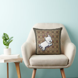 Almofada KiniArt Westie Em Quilt