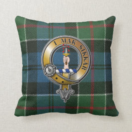 Almofada Kirkpatrick Tartan & Crachá