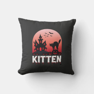 Almofada Kit Gato de Halloween Casa Assombrada Design de Ga