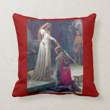 Knighted no castelo medieval