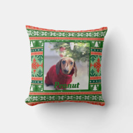 Almofada Knit de Natal de Pet Febre e Suave