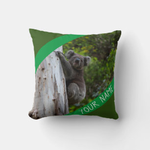 Almofada Koala Subindo Uma Árvore Austrália