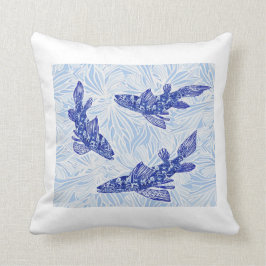 Almofada koi do chinoiserie