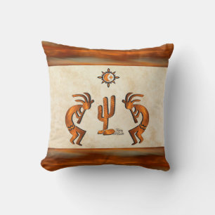 Almofada Kokopelli E Cactus