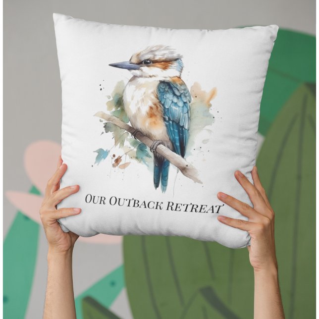 Almofada Kookaburra True Blue, personalizado (Criador carregado)
