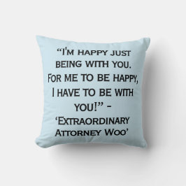 Almofada Korean Drama Extraordinary Attorney Woo Quotes