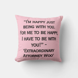 Almofada Korean Drama Extraordinary Attorney Woo Quotes