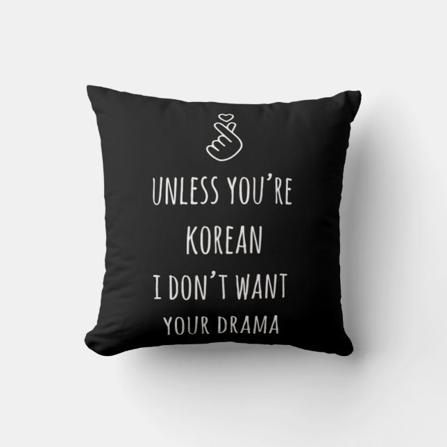 Almofada Korean Drama KDrama Merchandise Kdrama Gifts Merch (Frente)