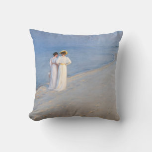 Almofada Kroyer - Noite de Verão em Skagen Beach