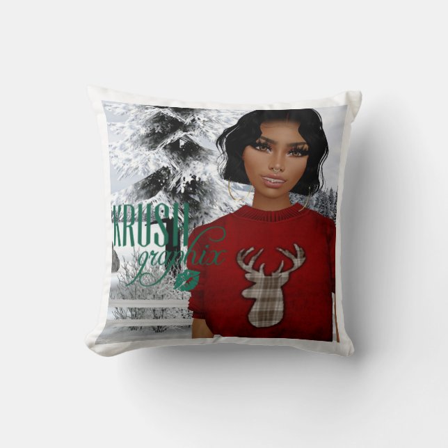 Almofada Krush Graphix por Ahsek Novel Pillow 3 (Frente)