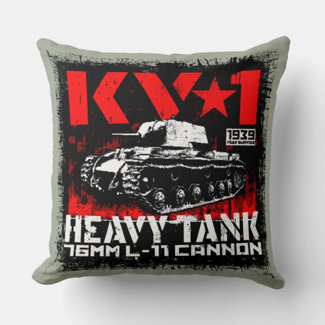Almofada KV-1 Tanque pesado soviético (Frente)
