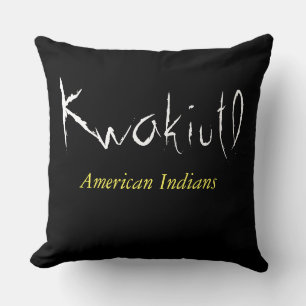 Almofada Kwakiutl American Indians tribu T-Shirt
