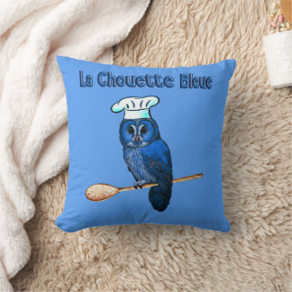 Almofada La Chouette Bleue Cafe