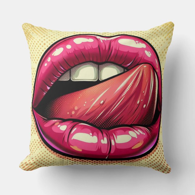 Almofada Lábios (Frente)