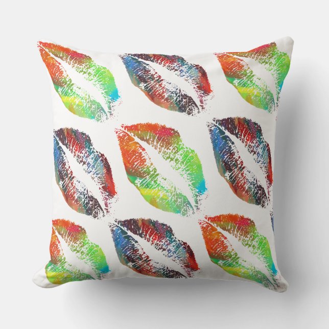 Almofada Lábios na moda nº 35 (Frente)