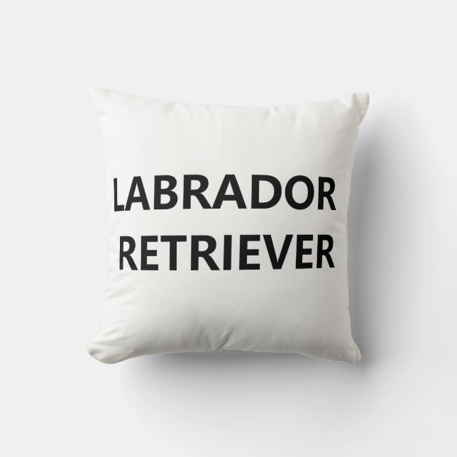 Almofada labrador (Frente)