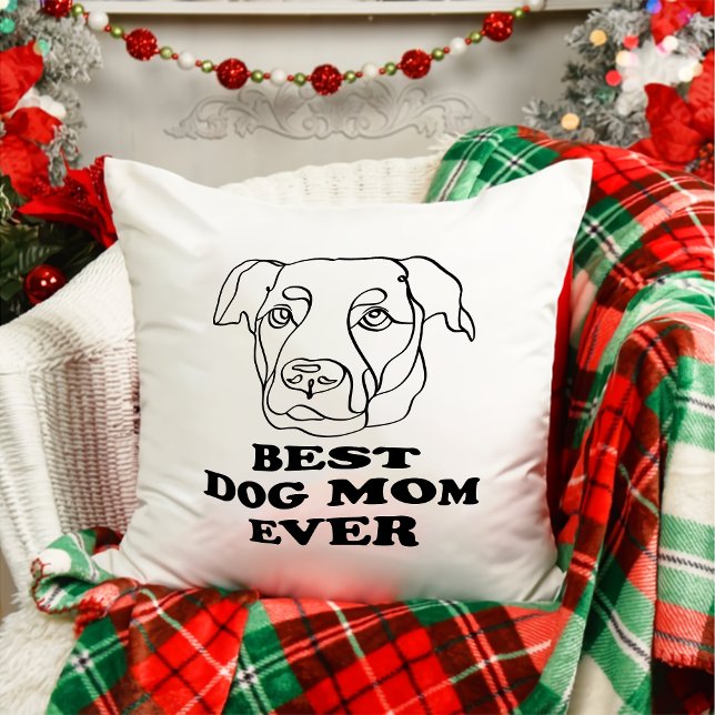 Almofada Labrador Dog Presente de Natal Personalizado (Criador carregado)