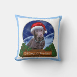 Almofada Labrador Retriever Christmas