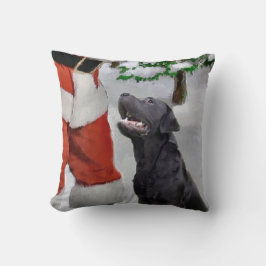 Almofada Labrador Retriever Christmas