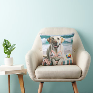 Almofada Labrador Retriever Com Bikini Superior