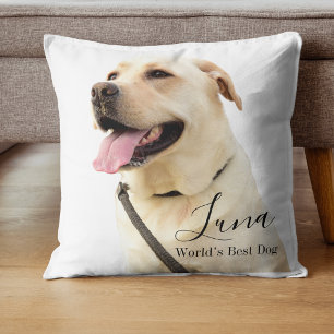 Almofada Labrador Retriever Foto Personalizada Customizada