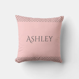 Almofada Labrador Retriever Personalizado Cor-de-Rosa Paste