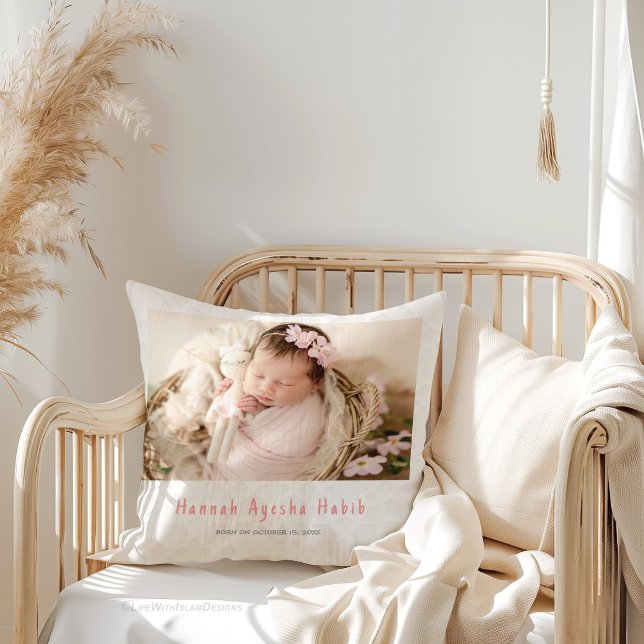 Almofada Laço Cor-de-Rosa Foto (Criador carregado)