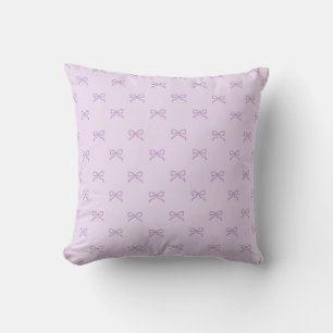 Almofada Laço Roxo Pequeno Feminino Pastel & Coquette