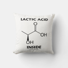 Almofada Lactic Acid Inside Chemistry Molecule